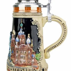 Saint Petersburg Russia Beer Stein 11 Saint Petersburg Russia Beer Stein -Deals Steinking Store Saint Petersburg Russia Beer Stein K303STP RS SM 30536.1491350253