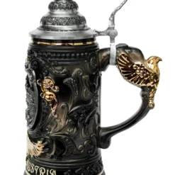 Salzburg Eagle Handle Beer Stein 0.4 Liter -Deals Steinking Store Salzburg Austria Beer Stein 0.4 Liter K430SZAHS RS SM 16149.1431538852