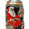 Santa At Home Christmas Beer Stein -Deals Steinking Store Santa at Home Christmas Beer Stein K042 FNT SM 37124.1416684391
