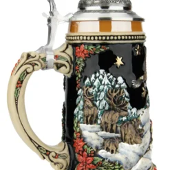 Santa In Balloon German Christmas Beer Stein -Deals Steinking Store Santa in Balloon German Christmas Beer Stein K049 LS SM 29214.1640633700