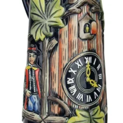 Schwarzwald Black Forest Cuckoo Clock Jug Stein | 2 Liter