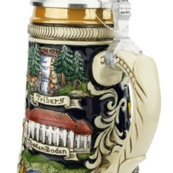 Schwarzwald Black Forest German Beer Stein 12 Schwarzwald Black Forest German Beer Stein -Deals Steinking Store Schwarzwald Black Forest German Beer Stein ZB1749996 Back SM 40285.1618343221