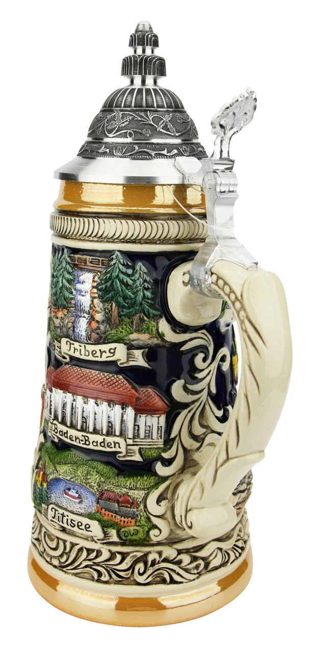Schwarzwald Black Forest German Beer Stein 7 Schwarzwald Black Forest German Beer Stein - Image 5