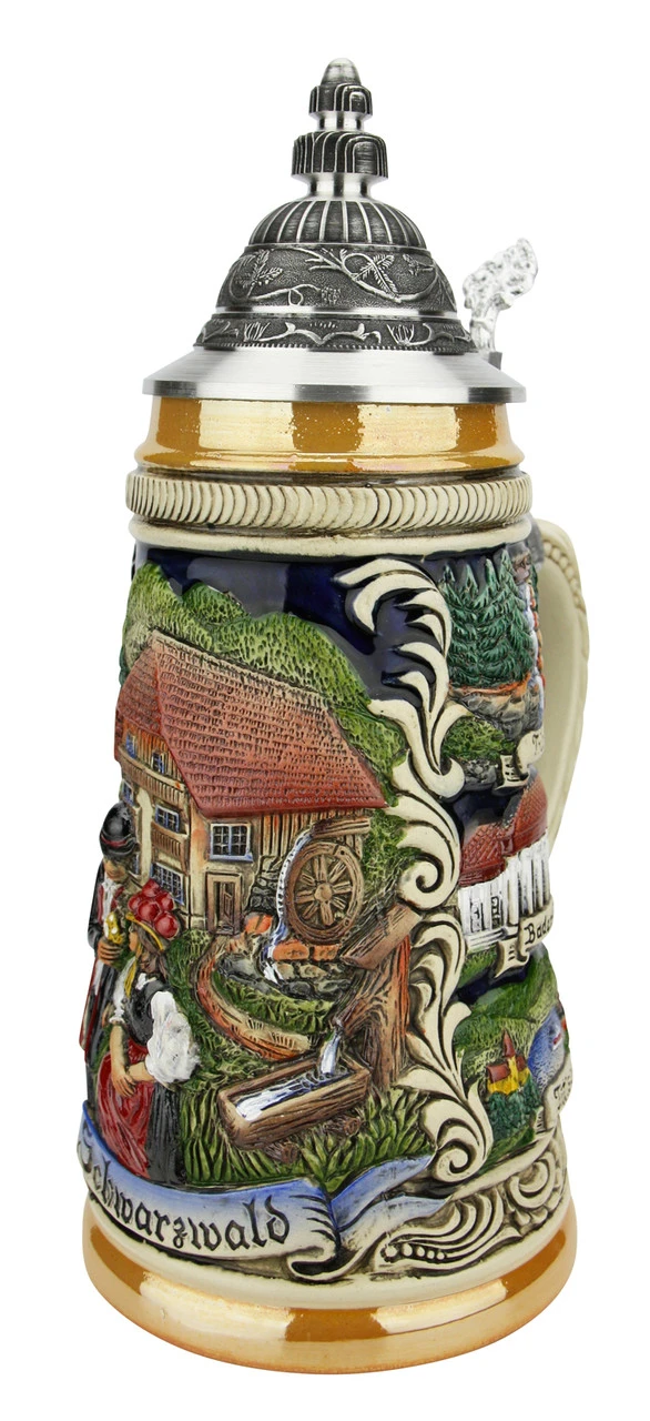 Schwarzwald Black Forest German Beer Stein 5 Schwarzwald Black Forest German Beer Stein - Image 3