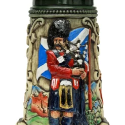 Scotland Beer Stein Rustic