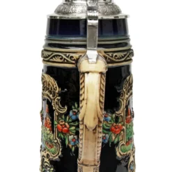 Siegfried The Dragon Slayer Farewell Beer Stein With Dragon Lid -Deals Steinking Store Siegfried the Dragon Slayer Beer Stein with Dragon Lid KT1400BL Back SM 95645.1446324030