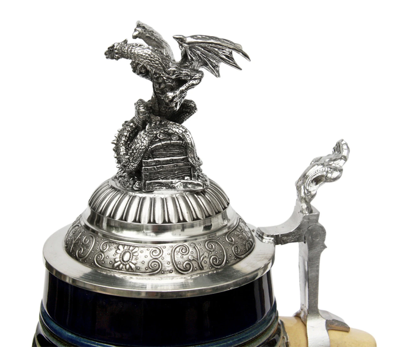 Siegfried The Dragon Slayer Farewell Beer Stein With Dragon Lid - Image 6