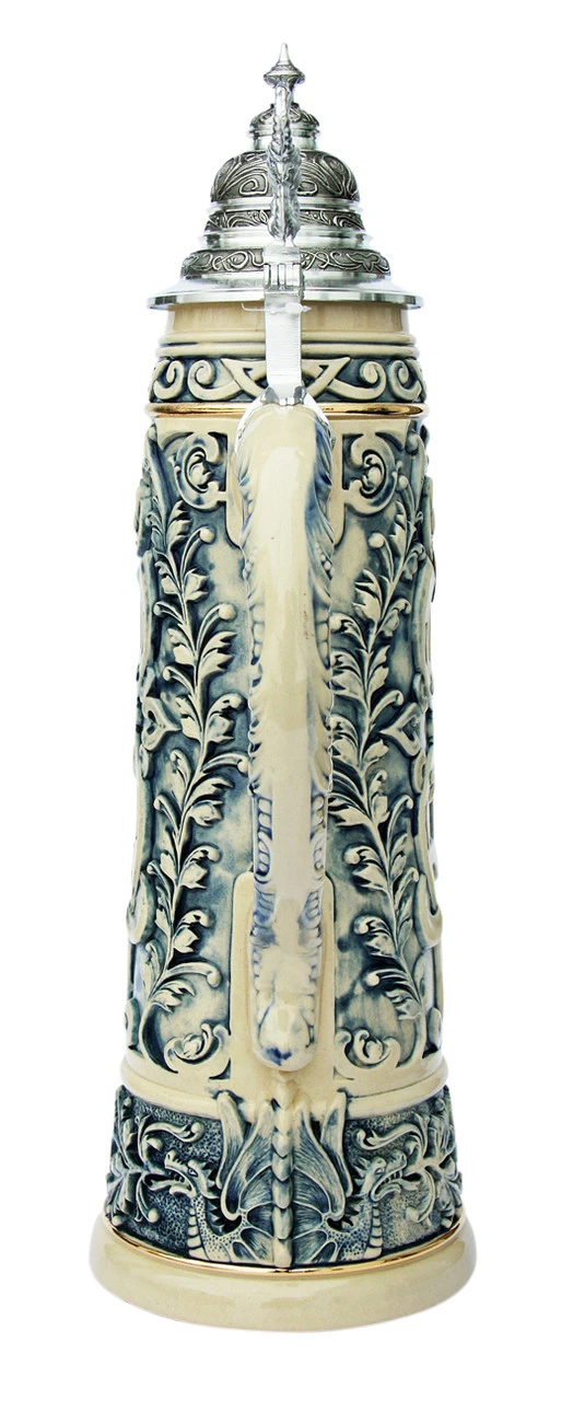 King Limitaet 2013 | Siegfrieds Farewell Handpainted Beer Stein 6 King Limitaet 2013 | Siegfrieds Farewell Handpainted Beer Stein - Image 4