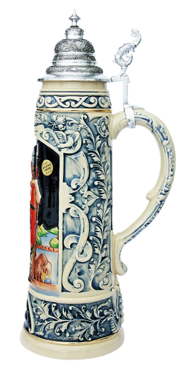 King Limitaet 2013 | Siegfrieds Farewell Handpainted Beer Stein 5 King Limitaet 2013 | Siegfrieds Farewell Handpainted Beer Stein - Image 3