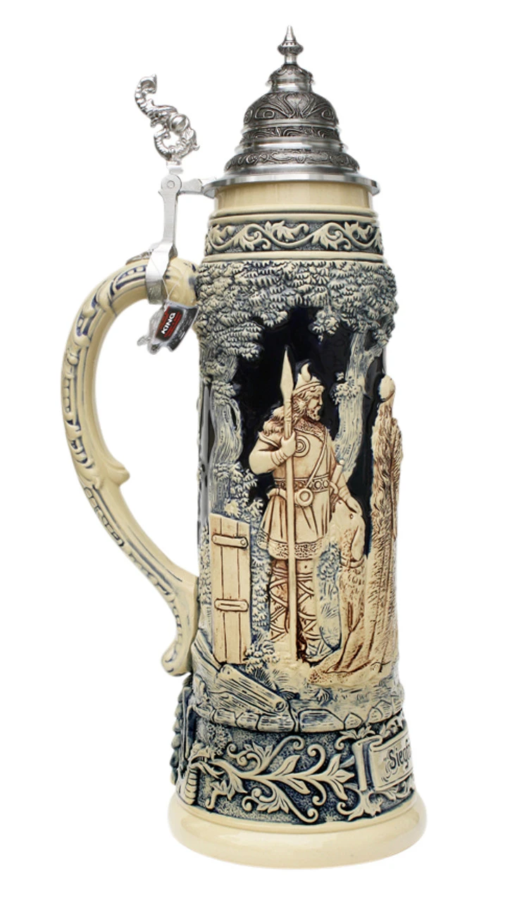 King Limitaet 2010 | Siegfrieds Return Antique Style Beer Stein 4 King Limitaet 2010 | Siegfrieds Return Antique Style Beer Stein - Image 2