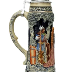 King Limitaet 2010 | Siegfrieds Return Handpainted Beer Stein -Deals Steinking Store Siegfrieds Return Limitat 2010 Beer Stein K2040B LS SM 05796.1395937148