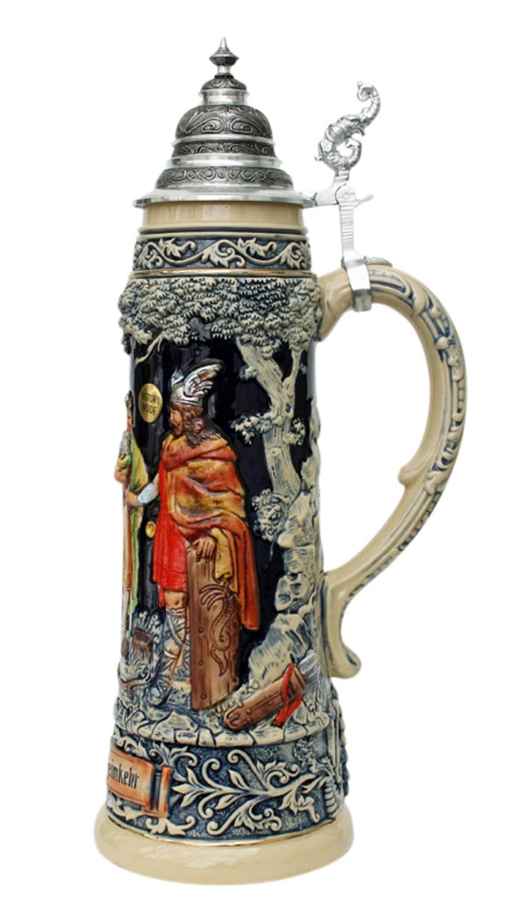 King Limitaet 2010 | Siegfrieds Return Handpainted Beer Stein - Image 2