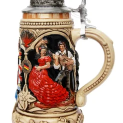 Spain Beer Stein 7 Spain Beer Stein -Deals Steinking Store Spain Beer Stein K393SP RS SM 36101.1423163477