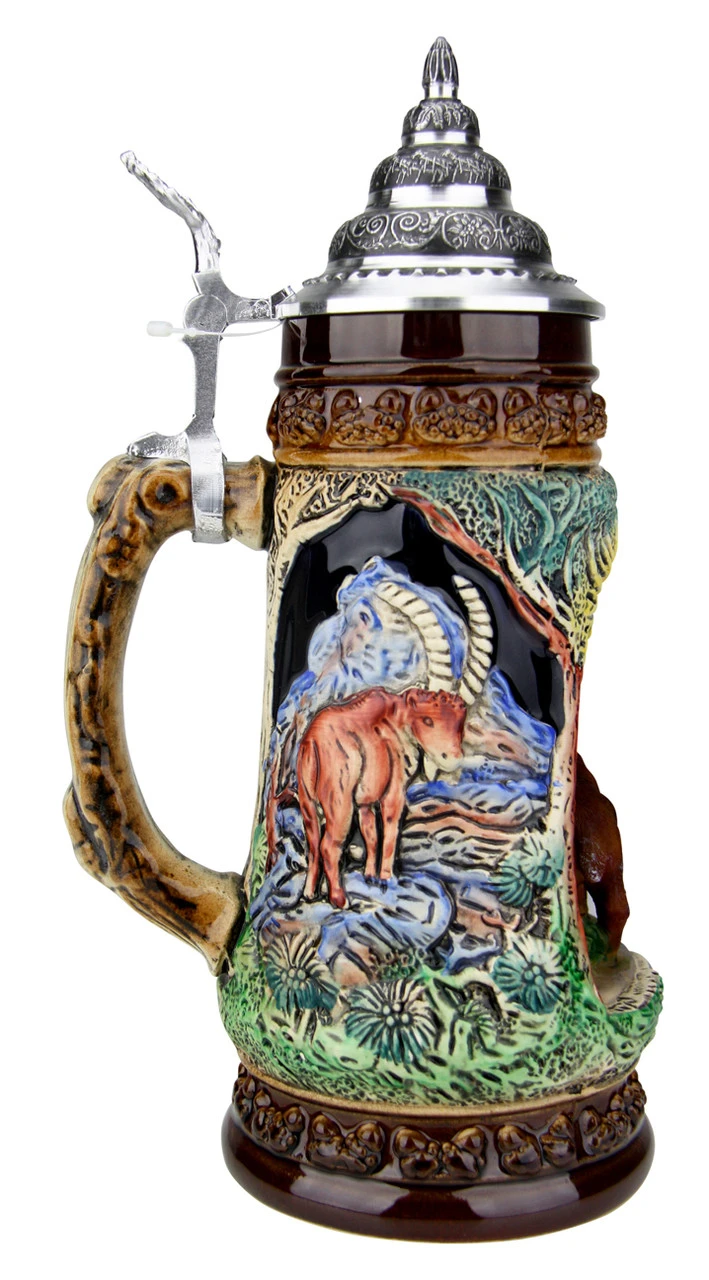 Stag Wildlife Grotto Beer Stein - Image 3