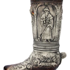 German Ceramic Beer Boot 2 Liter Rustic -Deals Steinking Store Stoneware Beer Boot 2 Liter K378E RS SM 54951.1553613212