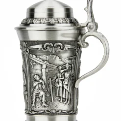 Summer Evening Schnapps Pewter Mini Stein | 1 Oz -Deals Steinking Store Summer Evening Schnapps Pewter Mini Stein AS12397 RS SM 71392.1650920767