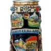 Switzerland Commemorative Beer Stein -Deals Steinking Store Switzerland Panorama Beer Stein K309SW FNT SM 17744.1401399248