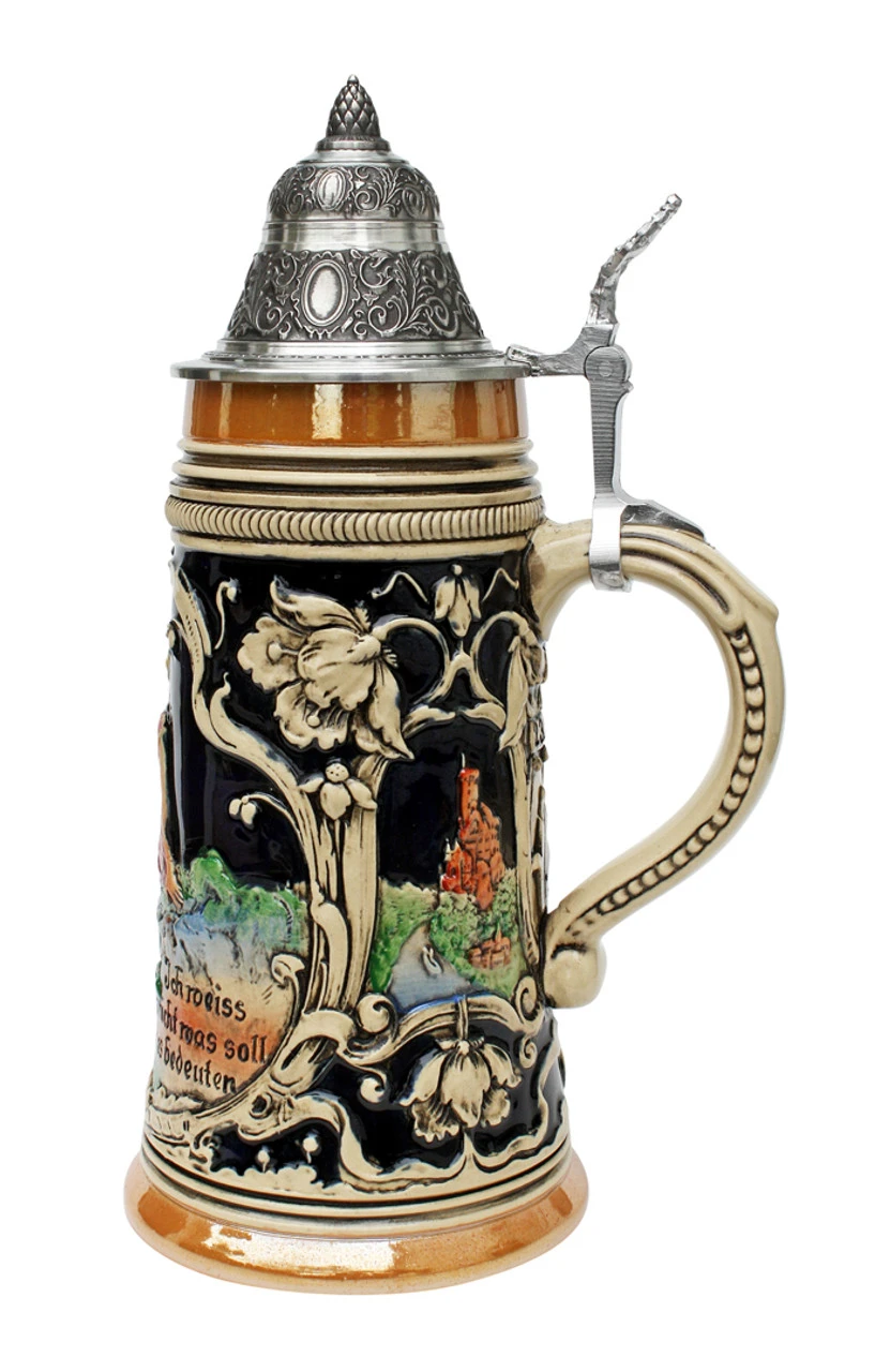 Loreley Rhein River Beer Stein - Image 2