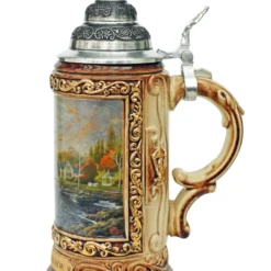 Thomas Kinkade Serenity Cove Beer Stein -Deals Steinking Store Thomas Kinkade Serenity Cove Beer Stein K7702 RS SM 86707.1401732376