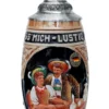 German Couple Barrel Shaped Beer Stein -Deals Steinking Store Traditional German Couple Beer Stein K500 Fnt SM 64888.1493399664