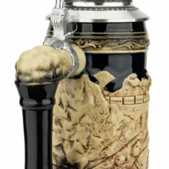 Train Beer Stein | Antique Style -Deals Steinking Store Train Beer Stein Antique Style K940EZ Back SM 38017.1631571527