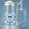 U.S. Coast Guard Glass Beer Stein 1 U.S. Coast Guard Glass Beer Stein -Deals Steinking Store U.S. Coast Guard Glass Beer Stein 4736 80900.1515711360
