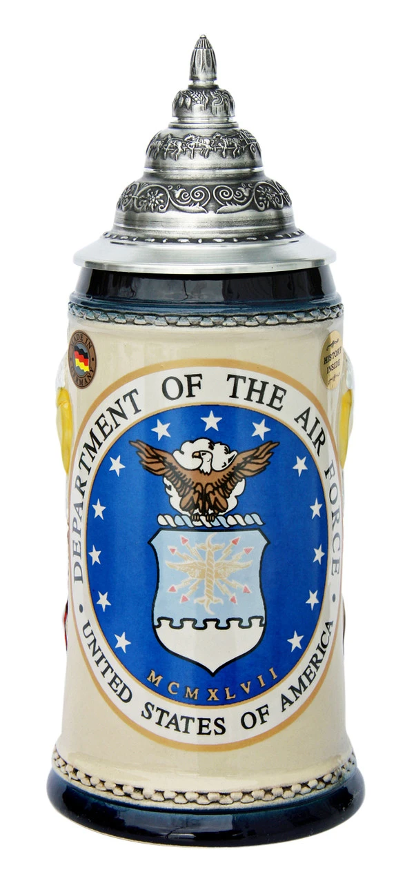 US Air Force Beer Stein 3 US Air Force Beer Stein