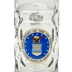 US Air Force Dimpled Oktoberfest Glass Beer Mug 0.5 Liter -Deals Steinking Store US Air Force Dimpled Oktoberfest Glass Beer Mug 0.5 Liter FNT SM 94052.1515711585