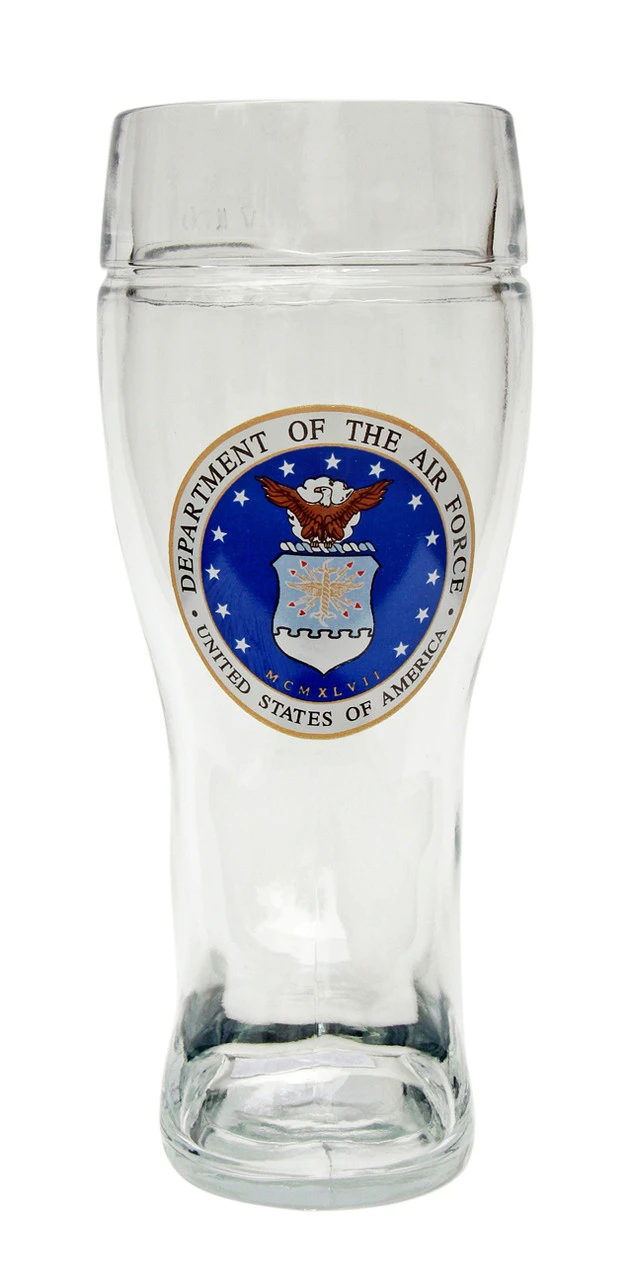 US Air Force Glass Beer Boot 1 Liter - Image 4