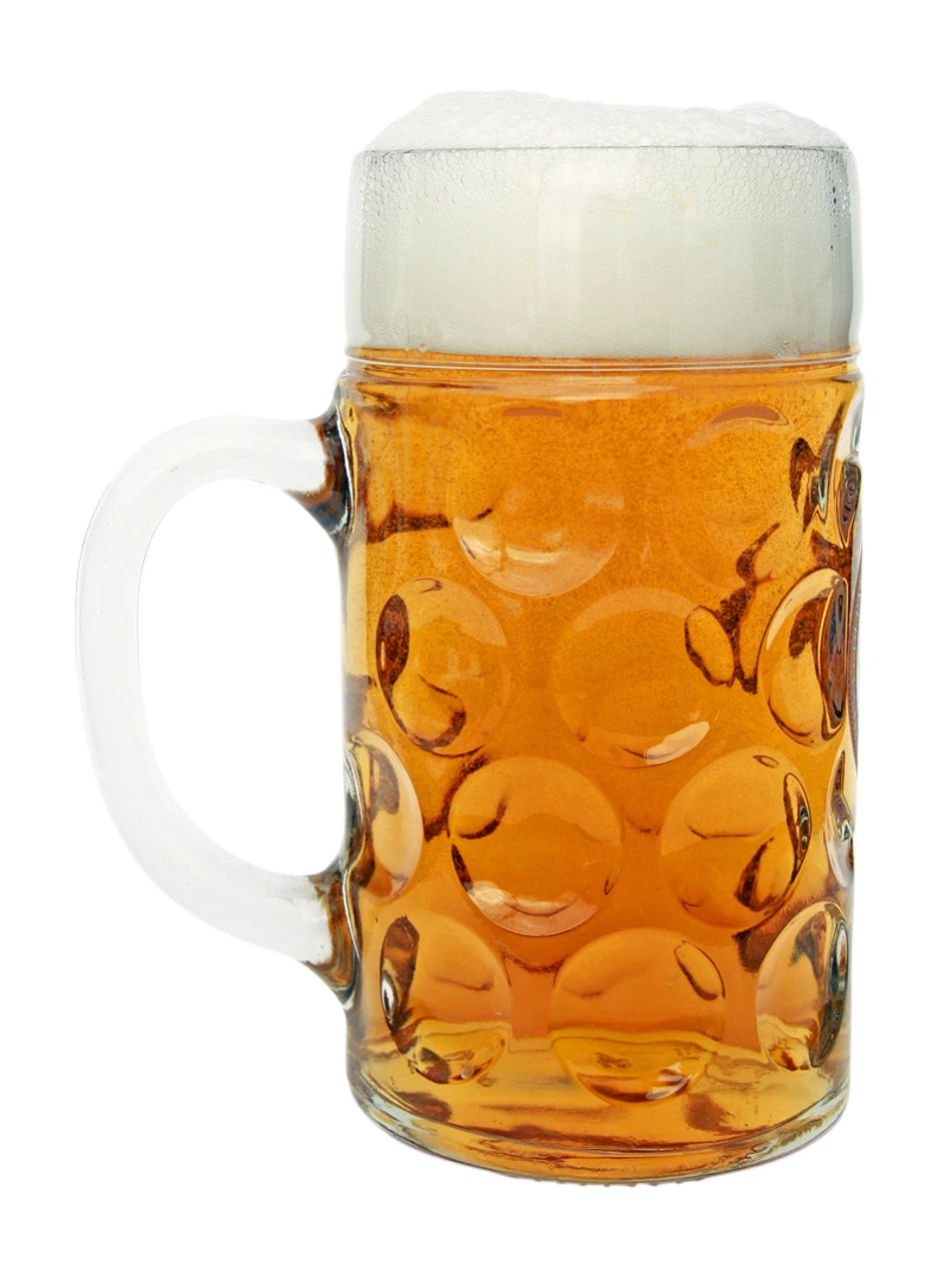 US Air Force Dimpled Oktoberfest Glass Beer Mug 1 Liter - Image 3