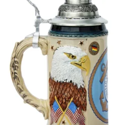US Coast Guard Beer Stein 7 US Coast Guard Beer Stein -Deals Steinking Store US Coast Guard Beer Stein K727CG LS SM 61854.1401399454