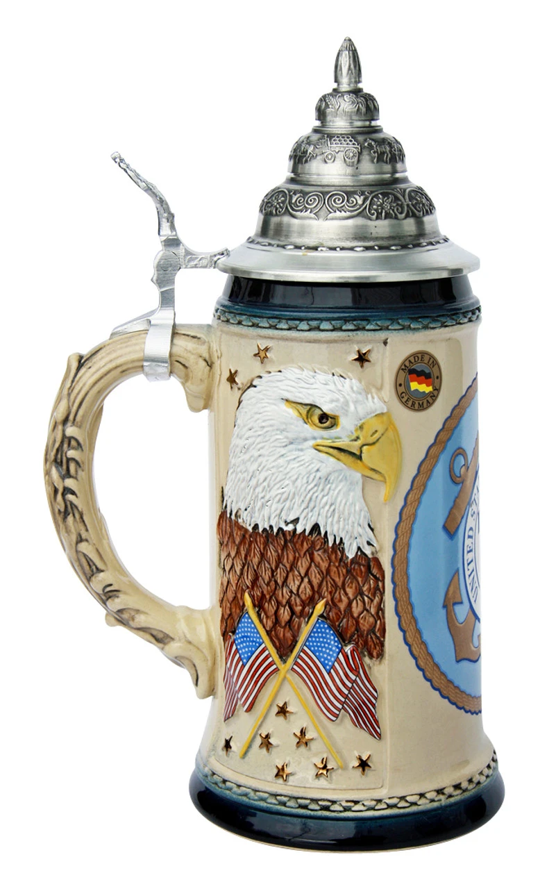US Coast Guard Beer Stein 5 US Coast Guard Beer Stein - Image 3