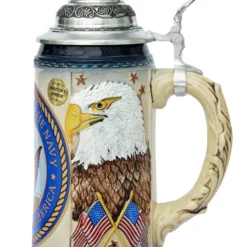 US Navy Beer Stein -Deals Steinking Store US Navy Beer Stein K727N RS SM 70144.1401399581