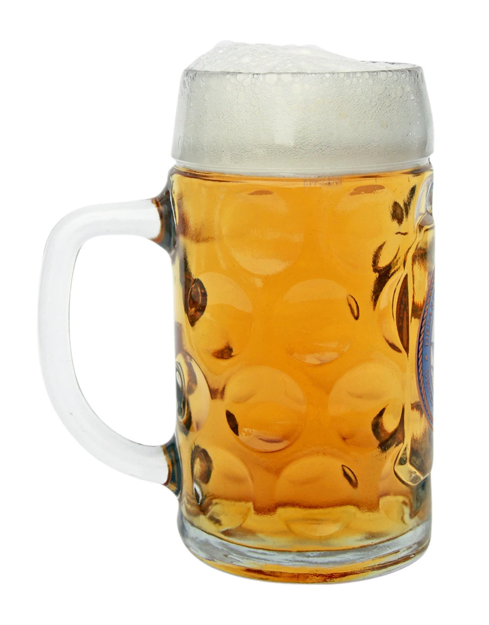 US Navy Dimpled Oktoberfest Glass Beer Mug 0.5 Liter - Image 2
