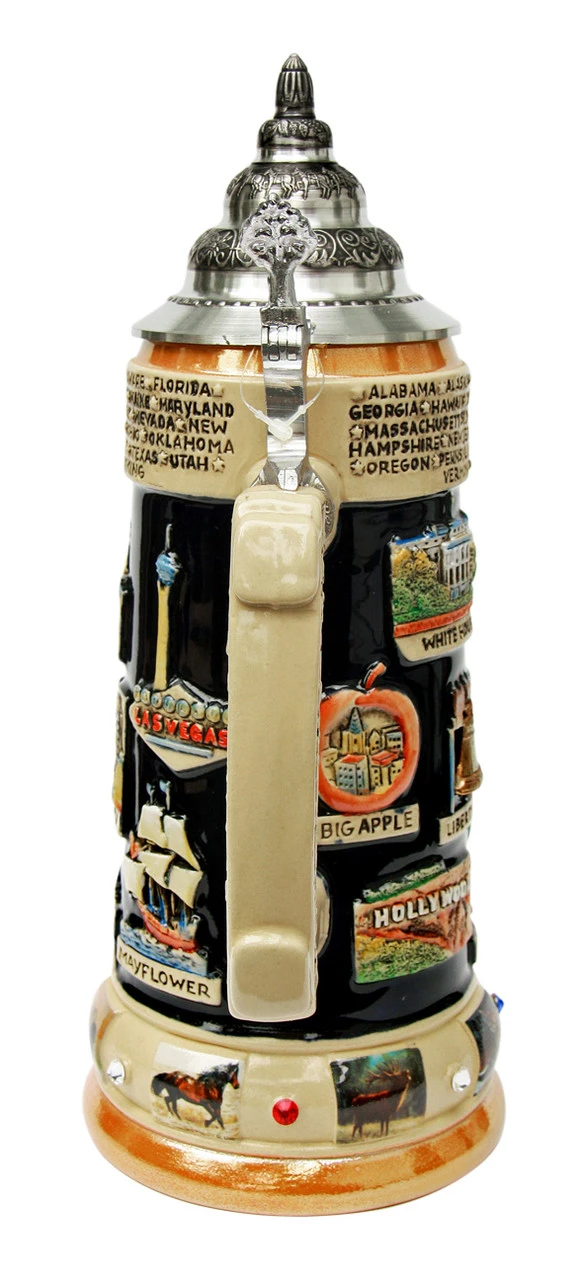 United States Panorama Beer Stein 5 United States Panorama Beer Stein - Image 3