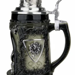 Viking Ship Grotto Beer Stein With Helmet Lid -Deals Steinking Store Viking Ship Grotto Beer Stein with Helmet Lid K337SSH RS SM 85186.1516776031