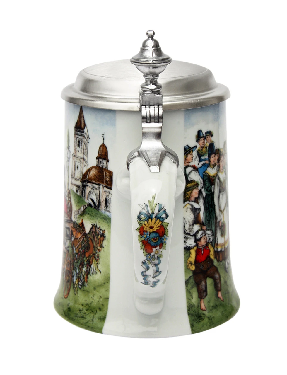 Zimmermann Wedding March Porcelain Beer Stein 5 Zimmermann Wedding March Porcelain Beer Stein - Image 3