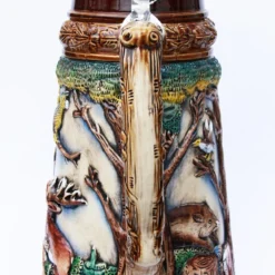 Wildlife Grotto With Eagle 2 Liter Beer Stein -Deals Steinking Store Wildlife Grotto with Eagle 2 Liter Beer Stein K335B Back SM 16483.1378586726