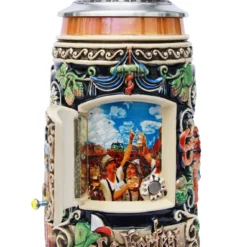 Window To Oktoberfest Munich Beer Stein