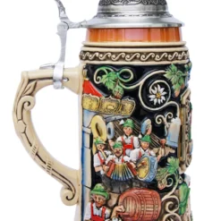 Window To Oktoberfest Dancing Couple Munich Beer Stein -Deals Steinking Store Window to Oktoberfest Beer Stein K016RU LS SM 22109.1479244375